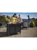 Keter Unity XL Barbecuetafel met lades - 207L