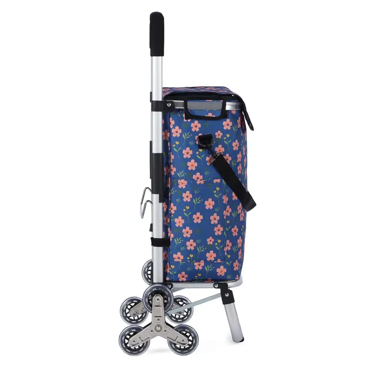 Boodschappentrolley 40L - Trapwielen