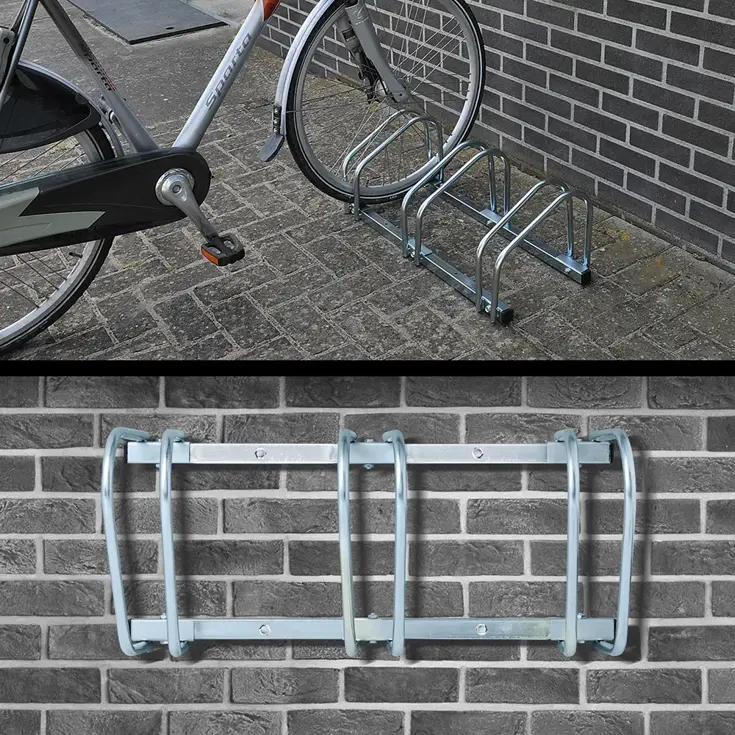 ProPlus Fietsenrek - 32.5x72x27cm - Zilver