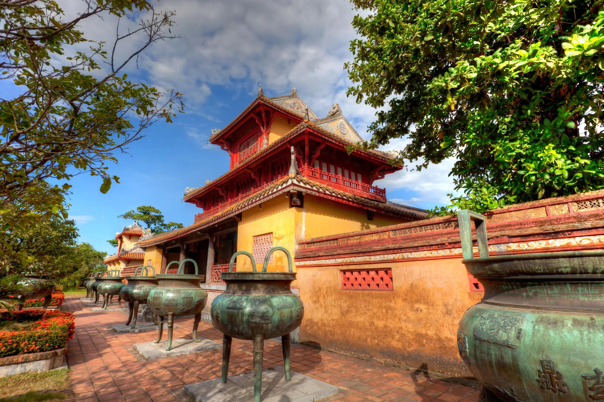 Imperial city (citadel), Hue, Vietnam