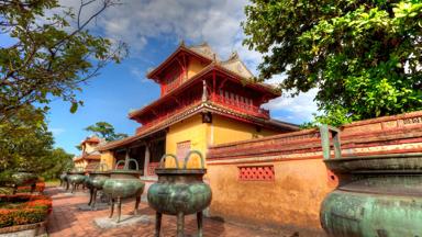 Imperial city (citadel), Hue, Vietnam