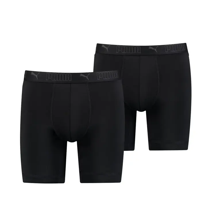 Puma - Microfiber Long 2p - Sport Boxershorts