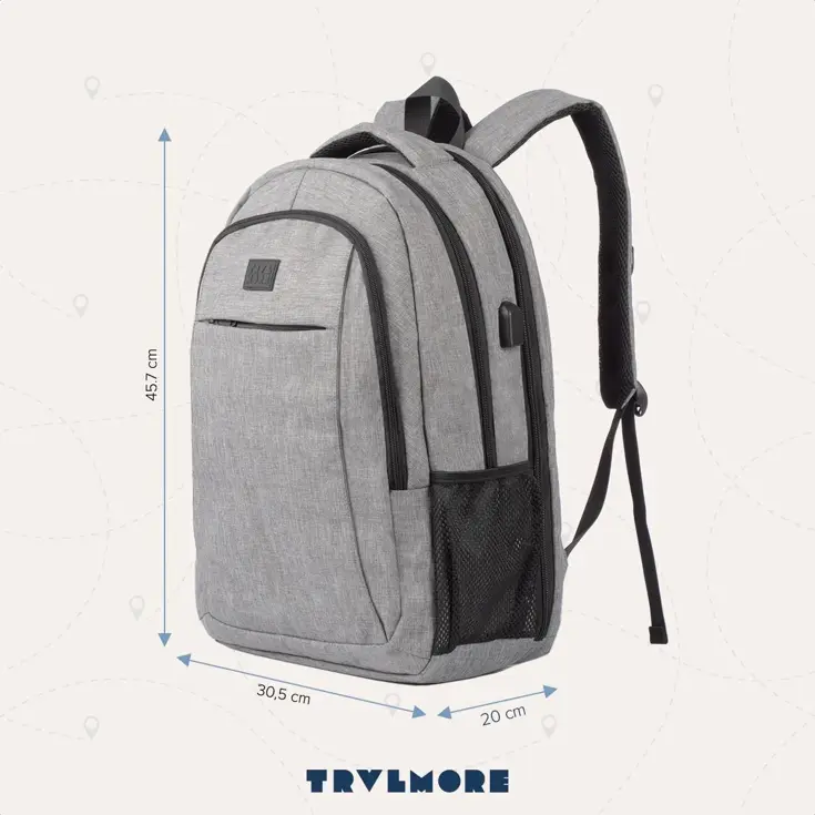 TRVLMORE Rugtas - 28L - 15,6 Inch
