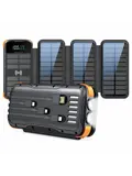 Solar Powerbank - 30.000mAh - 4 Panelen