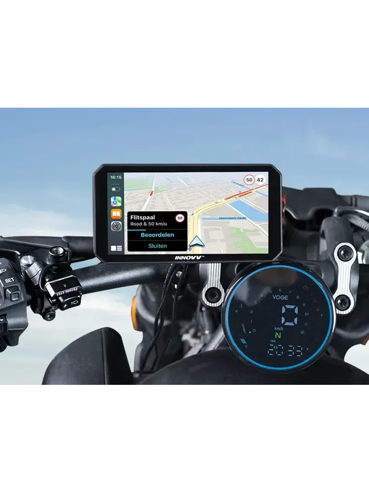 N1 Pro 2CH Wifi GPS Carplay monitor en dashcam