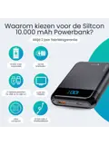 Compacte Powerbank - 10.000mAh - 22,5W