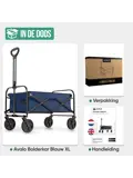 Bolderkar Opvouwbaar XL