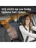 Verstelbare XL Baby Autospiegel voor de Achterbank