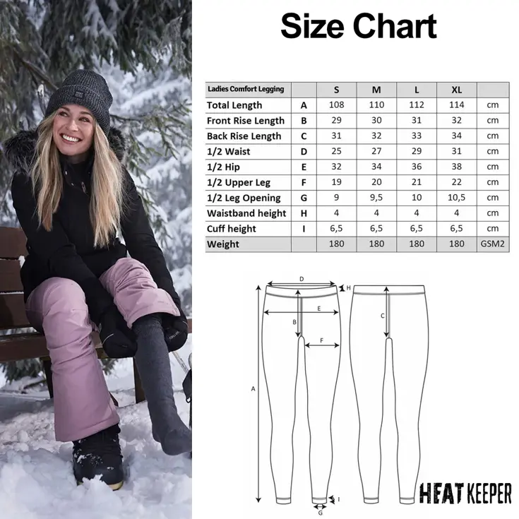 Comfort - Dames - Thermolegging