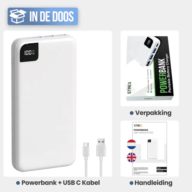 Powerbank 27.000mAh