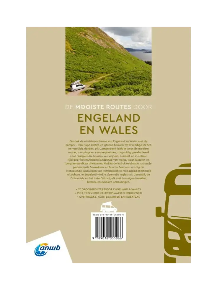 ANWB Camperboek Engeland en Wales