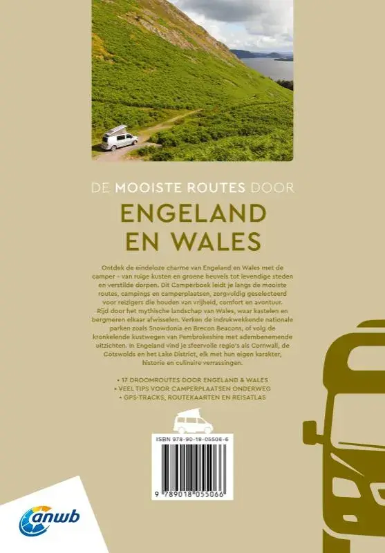 ANWB Camperboek Engeland en Wales