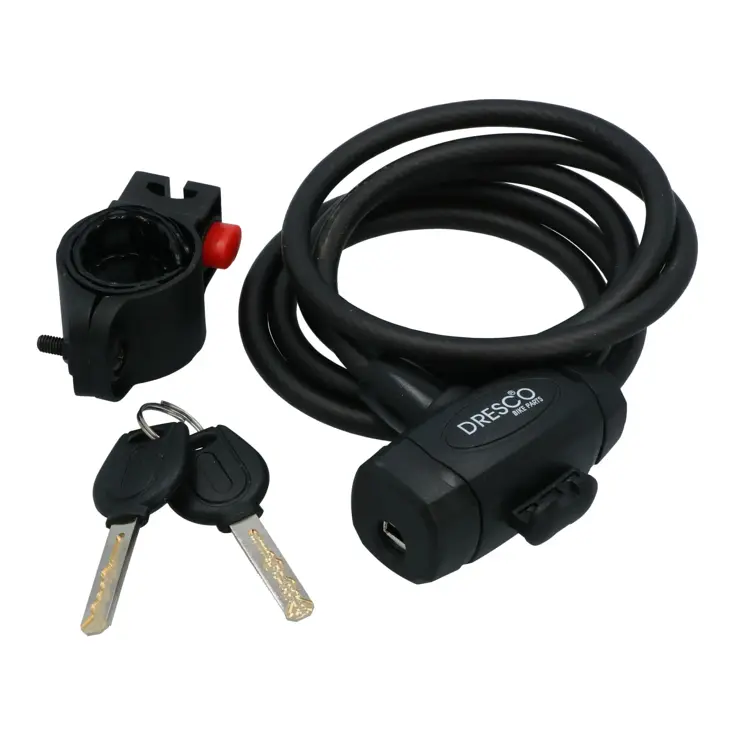 Compact kabelslot 150 cm, 2 sleutels