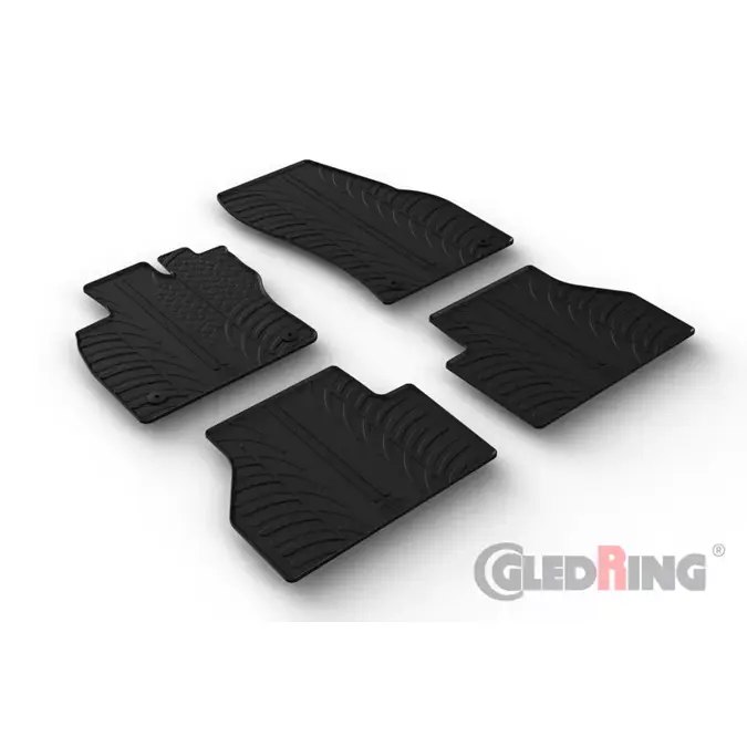 Volkswagen Caddy V MPV 2020 & Ford Tourneo Connect (L1/L2) 2022 - Rubbermatten - Gledring