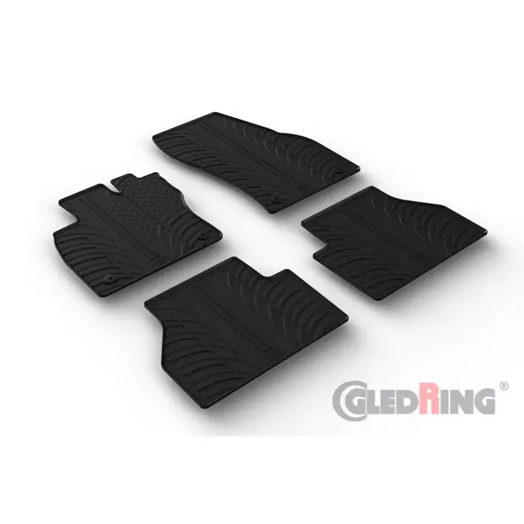 Volkswagen Caddy V MPV 2020 & Ford Tourneo Connect (L1/L2) 2022 - Rubbermatten - Gledring