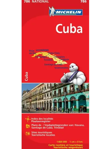 Wegenkaart National 786 Cuba