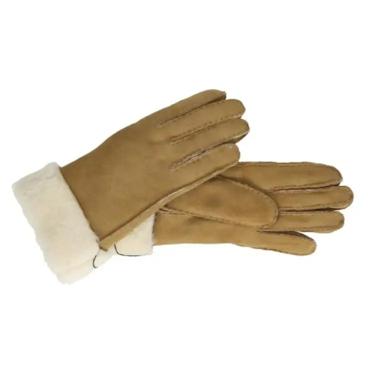 Merino - Dames handschoenen - Lamsleer/Wol