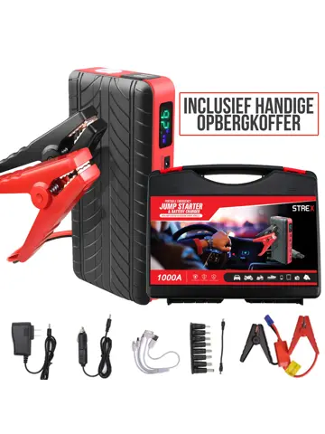 Jumpstarter voor Auto 4-in-1 - 1000A