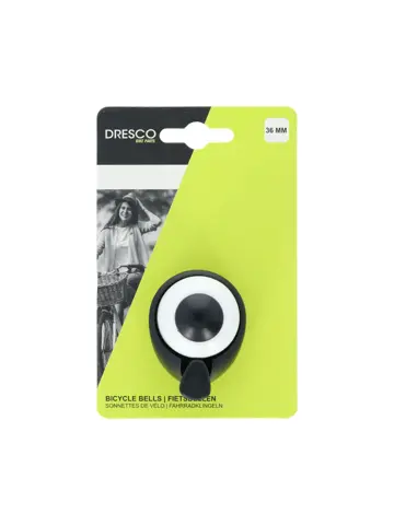 Dresco Fietsbel Bella Mini Wit