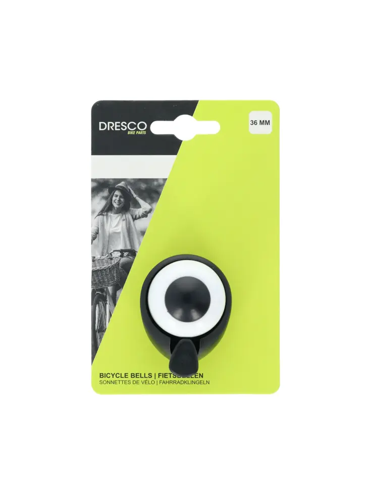 Compacte fietsbel 36mm met luid geluid