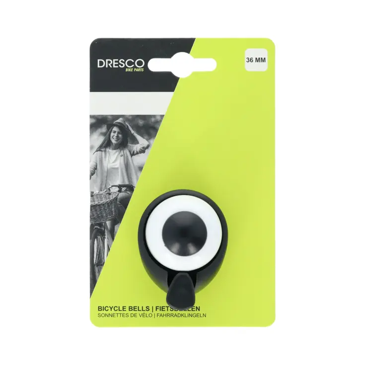 Compacte fietsbel 36mm met luid geluid