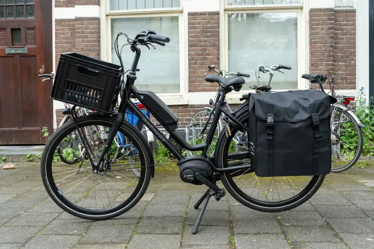 Voltano Dubbele Fietstas XXL 60L