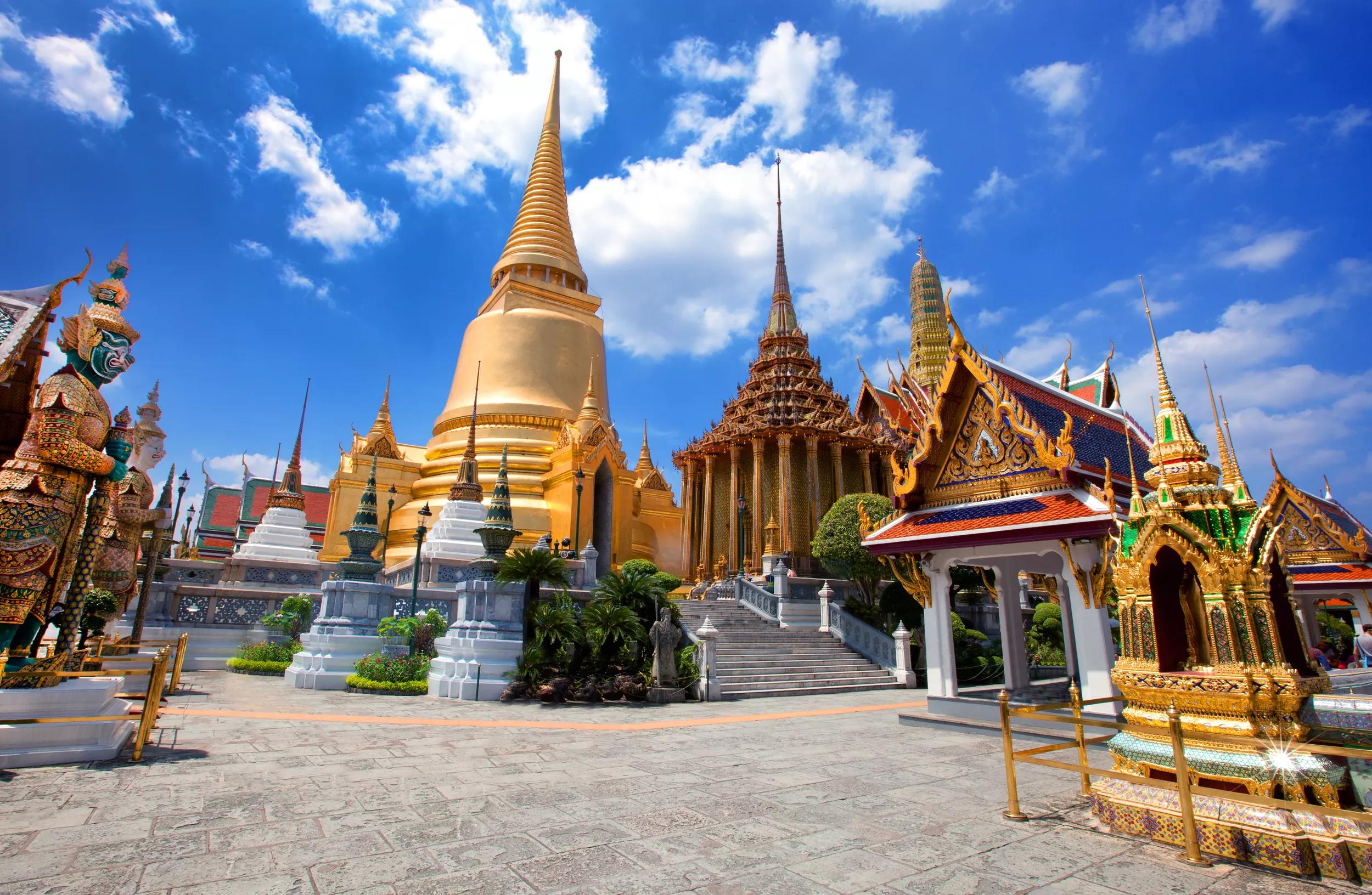 Wat Phra Kaew, Emerald Buddha Temple, Grand Palace, Bangkok, THAILAND
