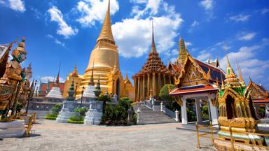 Wat Phra Kaew, Emerald Buddha Temple, Grand Palace, Bangkok, THAILAND