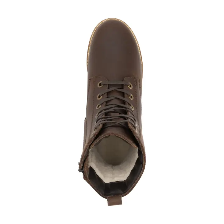 Torpsund Dames - Veterboots met rits - Wol gevoerd