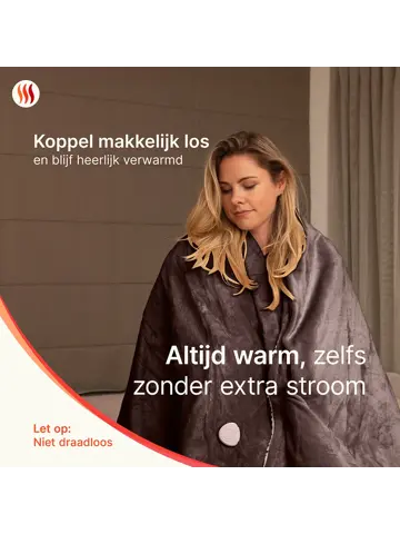 Seranova Elektrische deken XL - 160x120 cm