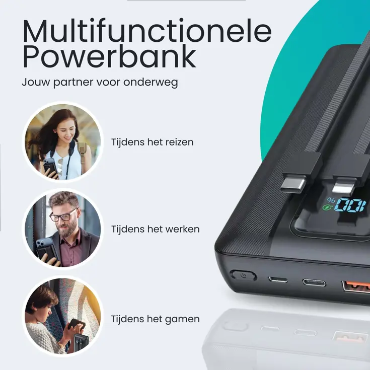 Powerbank - 30.000mAh - 22,5W