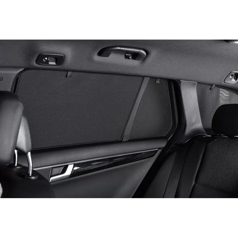 Car Shades Mercedes Vito 5 deurs (voor modellen met 2 schuifdeuren) SWB korte wielbasis 2014  Zonneschermen achterportieren  Zwart main product image