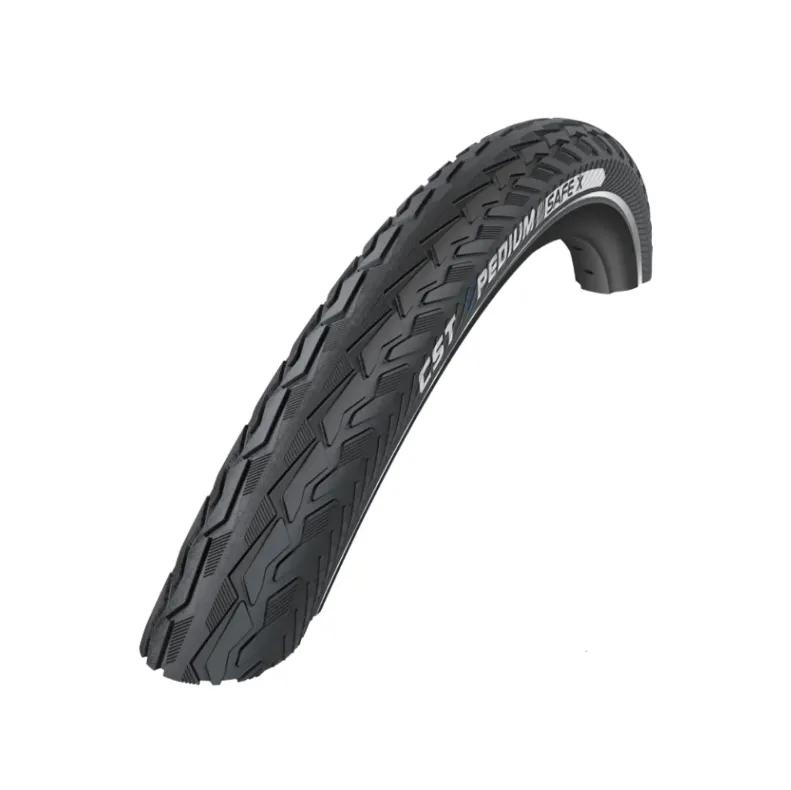 Cst  buitenband Xpedium Safe 28 x 1.75 zw refl  Zwart main product image