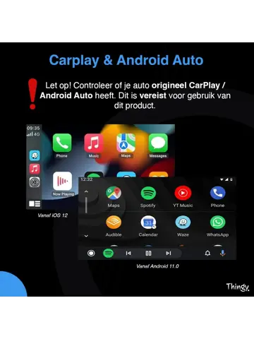 Mini 2-in-1 CarPlay & Android Auto Dongle