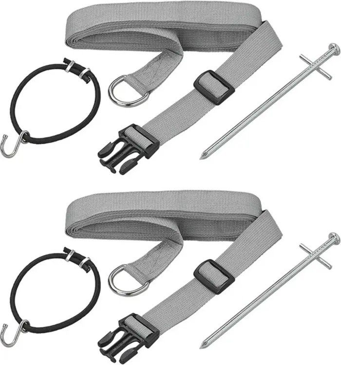 ProPlus Stormbandset - 2x2.90m - Grijs