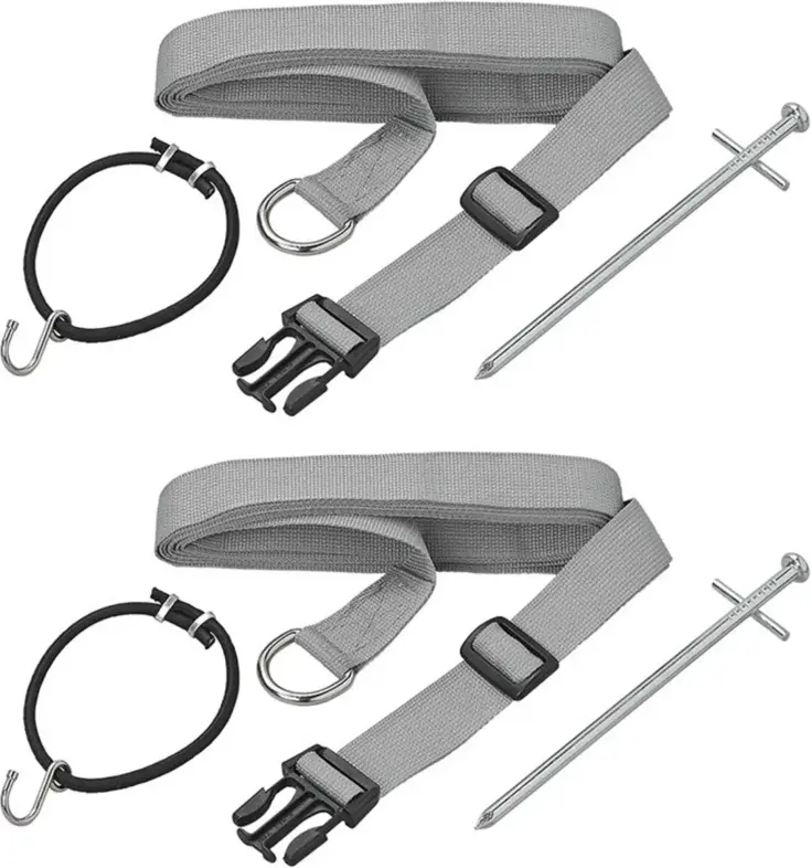 ProPlus Stormbandset - 2x2.90m - Grijs