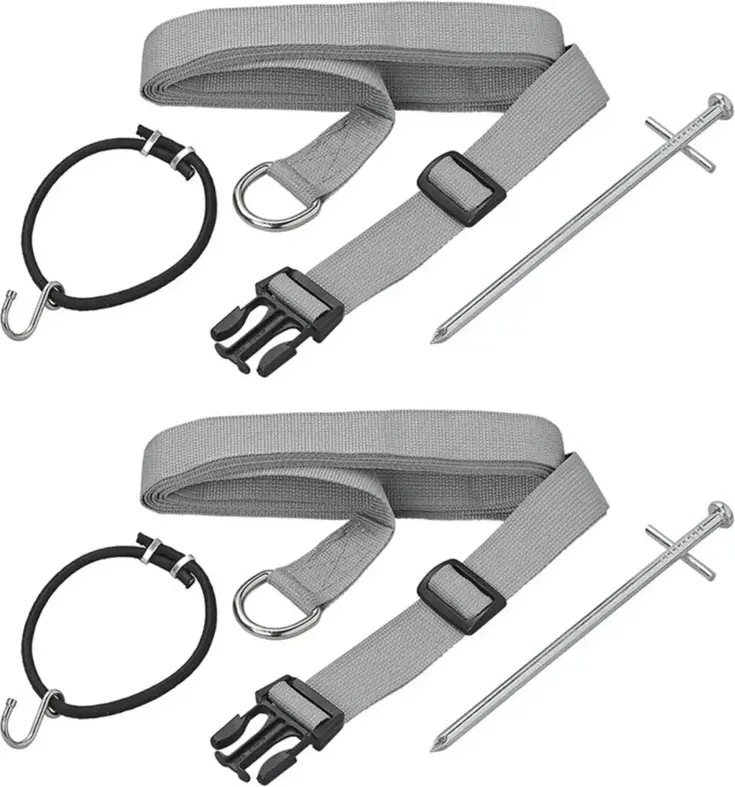 ProPlus Stormbandset - 2x2.90m - Grijs