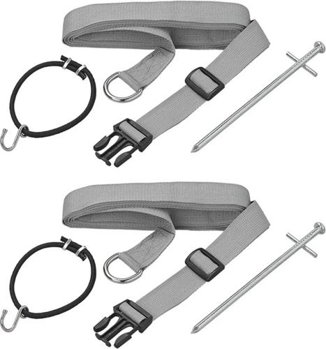 ProPlus Stormbandset - 2x2.90m - Grijs