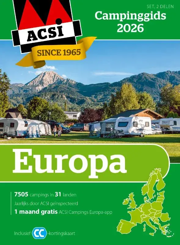 ACSI Campinggids Europa 2026 
