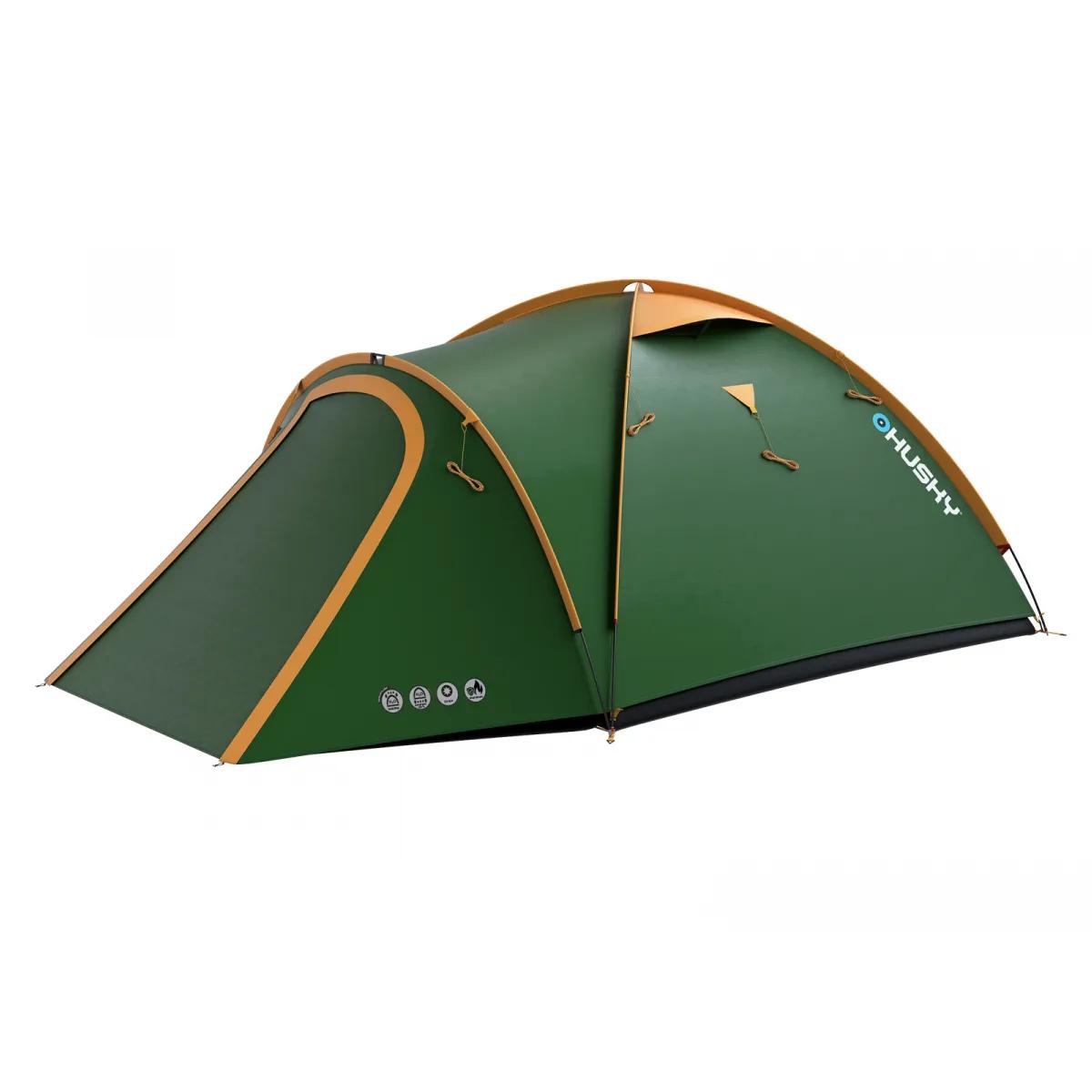 Husky  Bizon 3 Classic klassieke tent  Groen