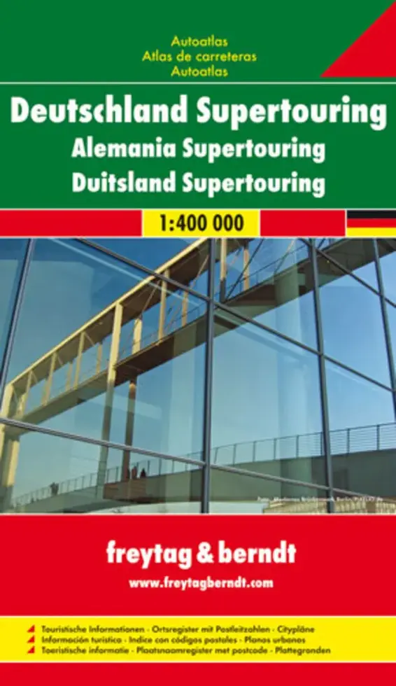 Wegenatlas Duitsland Supertouring