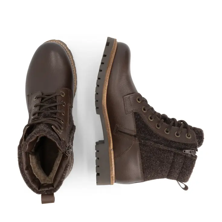 Enningdal Heren - Veterboots - Wol
