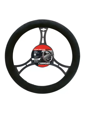 Stuurhoes universeel suedine zwart - Carpoint