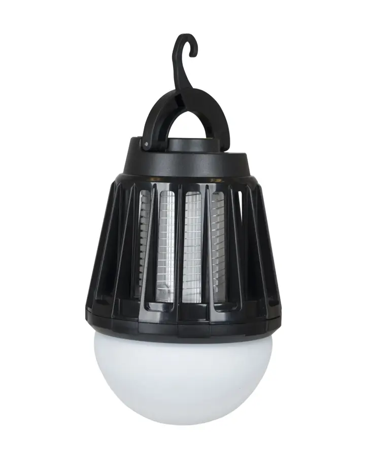 Campinglamp + insectenvanger