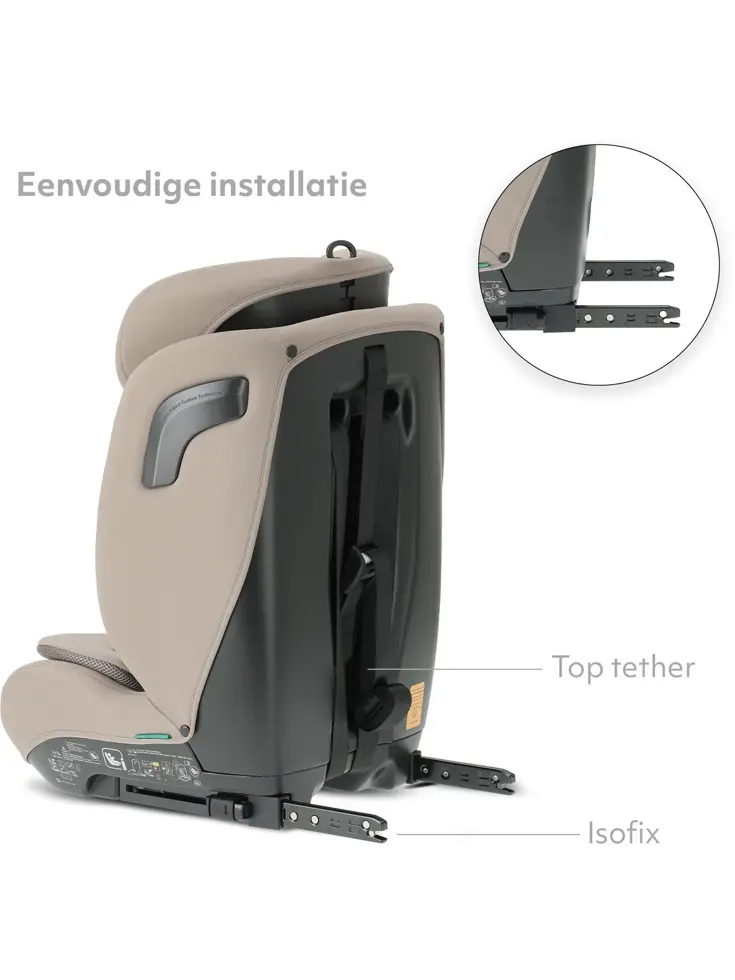 Carter Luxe i-Size/isofix Autostoel - 76-150 cm