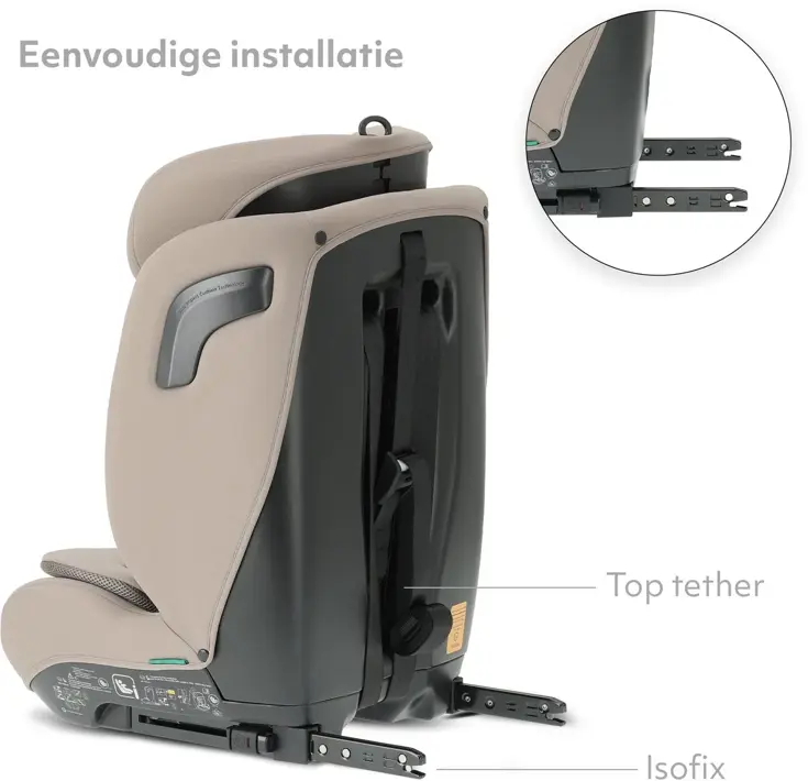 Carter Luxe i-Size/isofix Autostoel - 76-150 cm