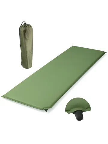 Slaapmat Zelfopblazend 1 persoons - Groen