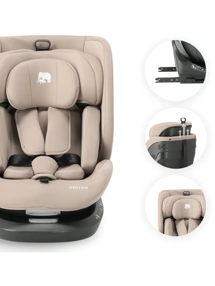 Cassie Luxe i-size/Isofix Autostoel - 360° rotatie
