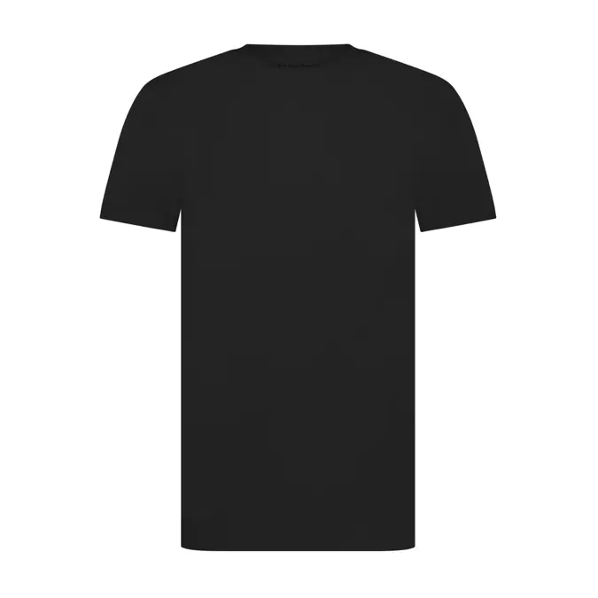 TOBY - Merinowol T-shirt Heren Bamboo Basics