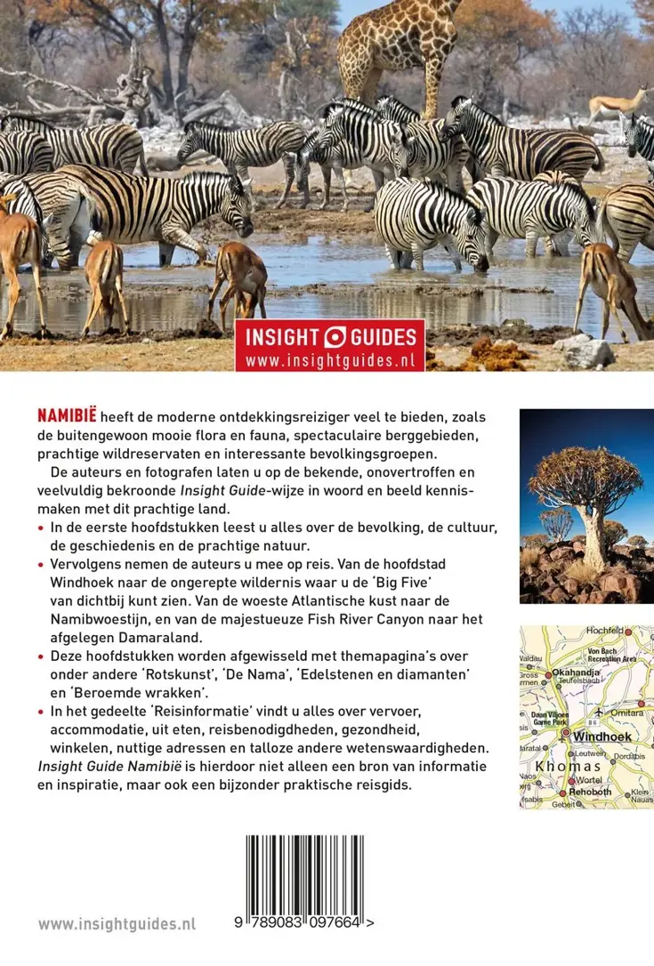 Insight Guide NL Reisgids Namibië
